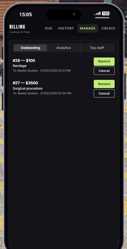 Billing for LB Phone & Tablet